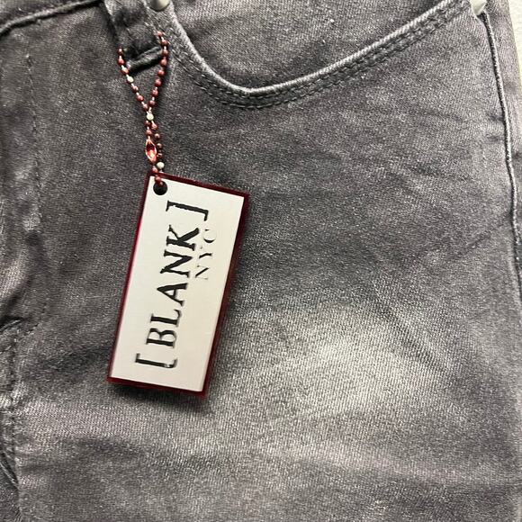 Blank NYC Denim Skinny Leg Ankle‎ Zip Jeans Black - Picture 7 of 12